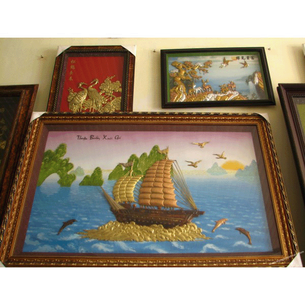 Tranh phong thủy, tranh "Thuận buồm xuôi gió"